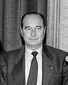 Tổng thống Pháp Chirac